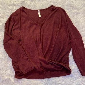 Long Sleeved Emerald Shirt